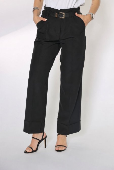 بنطلون zara مع قشاط